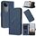 Per vivo V50 Custodia per telefono in pelle con fibbia a motivo triangolare (blu reale) Per vivo V50 Custodia per telefono in pelle con fibbia a motivo triangolare (blu reale)