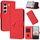 Per Tecno Camon 40 Pro 4G Custodia in pelle con fibbia a motivo triangolare (rosso) Per Tecno Camon 40 Pro 4G Custodia in pelle con fibbia a motivo triangolare (rosso)