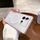 Per vivo iQOO Neo8 Fine Hole Ice Fog MagSafe PC Phone Case (Bianco)