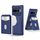 Per Google Pixel 7 2-in-1 RFID Wallet Magnetic MagSafe Custodia in pelle per telefono (blu)