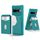 Per Google Pixel 7 Pro 2-in-1 RFID Wallet Magnetic MagSafe Custodia in pelle per telefono (verde)