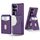 Per Samsung Galaxy S25 Ultra 5G 2-in-1 Custodia magnetica MagSafe in pelle con retro per telefono (viola) Per Samsung Galaxy S25 Ultra 5G 2-in-1 Custodia magnetica MagSafe in pelle con retro per telefono (viola)
