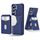 Per Samsung Galaxy S25+ 5G 2-in-1 Custodia magnetica MagSafe in pelle con retro per telefono (blu) Per Samsung Galaxy S25+ 5G 2-in-1 Custodia magnetica MagSafe in pelle con retro per telefono (blu)