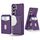 Per Samsung Galaxy S25+ 5G 2-in-1 Custodia magnetica MagSafe in pelle con retro per telefono (viola) Per Samsung Galaxy S25+ 5G 2-in-1 Custodia magnetica MagSafe in pelle con retro per telefono (viola)