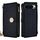 Per Google Pixel 9 Custodia a tracolla in pelle con texture incrociata (nero)