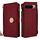 Per Google Pixel 9 Pro XL Custodia per telefono in pelle con tracolla e texture incrociata (rosso)