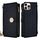 Per iPhone 12 Pro Max Custodia a tracolla in pelle con texture incrociata (nero) Per iPhone 12 Pro Max Custodia a tracolla in pelle con texture incrociata (nero)