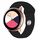 Cinturino per orologio in silicone con fibbia inversa universale Kalebol da 18 mm (nero) Cinturino per orologio in silicone con fibbia inversa universale Kalebol da 18 mm (nero)