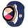 Cinturino per orologio in silicone con fibbia inversa universale Kalebol da 18 mm (blu scuro) Cinturino per orologio in silicone con fibbia inversa universale Kalebol da 18 mm (blu scuro)