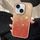 Per iPhone 15 Plus PC Lens Ring Gradient Shell Texture 3 in 1 Custodia per telefono (arancione) Per iPhone 15 Plus PC Lens Ring Gradient Shell Texture 3 in 1 Custodia per telefono (arancione)