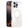 Per iPhone 16 Pro Max Custodia sottile in vetro AG con protezione della pelle e MagSafe (bianco)