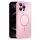 Per iPhone 12 Pro Custodia sottile in vetro AG con protezione per la pelle e MagSafe (rosa) Per iPhone 12 Pro Custodia sottile in vetro AG con protezione per la pelle e MagSafe (rosa)