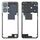 Per Xiaomi Redmi 13C 5G Cornice centrale originale (verde)