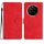 Custodia per telefono in pelle goffrata con sette farfalle per Honor Magic7 Pro (rosso) Custodia per telefono in pelle goffrata con sette farfalle per Honor Magic7 Pro (rosso)