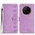 Custodia per telefono in pelle goffrata con sette farfalle per Honor Magic7 Pro (viola) Custodia per telefono in pelle goffrata con sette farfalle per Honor Magic7 Pro (viola)