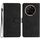 Custodia per telefono in pelle goffrata con sette farfalle per Honor Magic7 Pro (nera)
