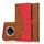 Custodia per telefono in pelle con cuciture bicolore per Honor X9C (marrone rosso) Custodia per telefono in pelle con cuciture bicolore per Honor X9C (marrone rosso)