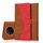 Custodia per telefono in pelle con cuciture bicolore per Honor Magic7 Pro (marrone rosso) Custodia per telefono in pelle con cuciture bicolore per Honor Magic7 Pro (marrone rosso)