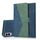 Per Samsung Galaxy S25 Edge 5G Custodia per telefono in pelle con cuciture bicolore (blu verde) Per Samsung Galaxy S25 Edge 5G Custodia per telefono in pelle con cuciture bicolore (blu verde)