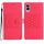 Per Samsung Galaxy S25 Edge 5G Custodia in pelle con effetto pelle di diamante in rilievo (rosso) Per Samsung Galaxy S25 Edge 5G Custodia in pelle con effetto pelle di diamante in rilievo (rosso)