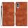 Per Samsung Galaxy S25 Edge 5G Custodia in pelle con motivo a farfalla e fiore (marrone) Per Samsung Galaxy S25 Edge 5G Custodia in pelle con motivo a farfalla e fiore (marrone)