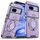 Per Google Pixel 9a Custodia per telefono con supporto ad anello scorrevole Camshield (viola)