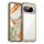 Per Google Pixel 10 Pro Custodia per telefono in TPU ibrida acrilica serie colorata (grigio trasparente)