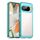 Per Google Pixel 10 Custodia per telefono in TPU ibrida acrilica serie colorata (blu trasparente)