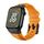 Per Apple Watch 46mm / 49mm / 45mm / 44mm Kalebol High Stretch Silicone Armor Watch Band (Nero Arancione) Per Apple Watch 46mm / 49mm / 45mm / 44mm Kalebol High Stretch Silicone Armor Watch Band (Nero Arancione)