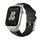 Per Apple Watch 46mm / 49mm / 45mm / 44mm Kalebol High Stretch Silicone Armor Watch Band (Nero Titanio) Per Apple Watch 46mm / 49mm / 45mm / 44mm Kalebol High Stretch Silicone Armor Watch Band (Nero Titanio)