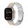 Cinturino per Apple Watch da 46 mm / 49 mm / 45 mm / 44 mm in lega di zinco con lavorazione Kalebol (argento e oro rosa) Cinturino per Apple Watch da 46 mm / 49 mm / 45 mm / 44 mm in lega di zinco con lavorazione Kalebol (argento e oro rosa)