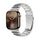 Cinturino per Apple Watch 42mm / 41mm / 40mm / 38mm Kalebol Tooling in lega di zinco (argento nero) Cinturino per Apple Watch 42mm / 41mm / 40mm / 38mm Kalebol Tooling in lega di zinco (argento nero)