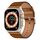 Per Apple Watch 46mm / 49mm / 45mm / 44mm Kalebol Cinturino in Vera Pelle (Titanio Rosso Marrone) Per Apple Watch 46mm / 49mm / 45mm / 44mm Kalebol Cinturino in Vera Pelle (Titanio Rosso Marrone)