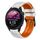 Per cinturino Garmin Forerunner 255 22mm Mesh in silicone bicolore (bianco arancione) Per cinturino Garmin Forerunner 255 22mm Mesh in silicone bicolore (bianco arancione)