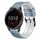 Per cinturino Garmin Vivoactive 4 22mm Mesh in silicone bicolore (blu bianco) Per cinturino Garmin Vivoactive 4 22mm Mesh in silicone bicolore (blu bianco)