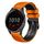 Per cinturino Garmin Vivoactive 4 22mm Mesh in silicone bicolore (verde militare nero) Per cinturino Garmin Vivoactive 4 22mm Mesh in silicone bicolore (verde militare nero)