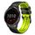 Per cinturino Garmin Vivoactive 4 22mm Mesh in silicone bicolore (nero cielo blu) Per cinturino Garmin Vivoactive 4 22mm Mesh in silicone bicolore (nero cielo blu)