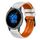 Per cinturino Garmin Venu 2 22mm Mesh in silicone bicolore (bianco arancione) Per cinturino Garmin Venu 2 22mm Mesh in silicone bicolore (bianco arancione)