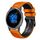Per cinturino Garmin Venu 2 22mm Mesh in silicone bicolore (verde militare nero) Per cinturino Garmin Venu 2 22mm Mesh in silicone bicolore (verde militare nero)