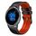 Per cinturino Garmin Venu 2 22mm Mesh in silicone bicolore (rosso nero)