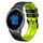 Per cinturino Garmin Venu 2 22mm Mesh in silicone bicolore (nero cielo blu) Per cinturino Garmin Venu 2 22mm Mesh in silicone bicolore (nero cielo blu)