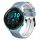 Per Garmin Forerunner265 Music 22mm Mesh cinturino in silicone a due colori (blu bianco) Per Garmin Forerunner265 Music 22mm Mesh cinturino in silicone a due colori (blu bianco)