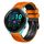 Per Garmin Forerunner265 Music 22mm Mesh cinturino in silicone a due colori (verde militare nero)