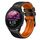 Per Garmin Forerunner 255 Music 22mm Mesh cinturino in silicone a due colori (arancione nero) Per Garmin Forerunner 255 Music 22mm Mesh cinturino in silicone a due colori (arancione nero)