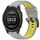 Per Garmin Tactix 7 Sports cinturino in silicone a sgancio rapido bicolore (grigio + giallo) Per Garmin Tactix 7 Sports cinturino in silicone a sgancio rapido bicolore (grigio + giallo)