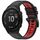 Per Garmin Fenix 6X GPS Sports Cinturino in silicone a sgancio rapido bicolore (nero + rosso) Per Garmin Fenix 6X GPS Sports Cinturino in silicone a sgancio rapido bicolore (nero + rosso)