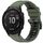 Per Garmin Fenix 6X Sapphire GPS Cinturino sportivo in silicone bicolore a sgancio rapido (verde oliva + nero) Per Garmin Fenix 6X Sapphire GPS Cinturino sportivo in silicone bicolore a sgancio rapido (verde oliva + nero)