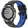 Per Garmin Fenix 5X Sapphire / GPS / Plus Cinturino sportivo in silicone a sgancio rapido bicolore (nero + blu) Per Garmin Fenix 5X Sapphire / GPS / Plus Cinturino sportivo in silicone a sgancio rapido bicolore (nero + blu)