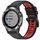Per Garmin Fenix 5X Sapphire / GPS / Plus Cinturino sportivo in silicone a sgancio rapido bicolore (nero + rosso) Per Garmin Fenix 5X Sapphire / GPS / Plus Cinturino sportivo in silicone a sgancio rapido bicolore (nero + rosso)