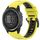Per Garmin Fenix 3 / Fenix 3 HR / Sapphire Sports Cinturino in silicone a sgancio rapido bicolore (giallo + nero) Per Garmin Fenix 3 / Fenix 3 HR / Sapphire Sports Cinturino in silicone a sgancio rapido bicolore (giallo + nero)